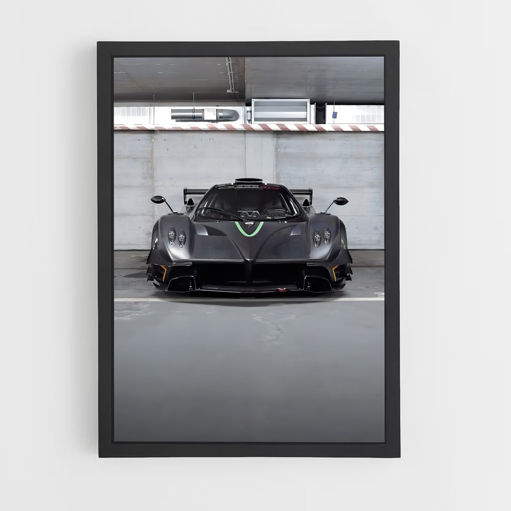 Poster Zonda r impressionnant – affiche Pagani (vue 2)